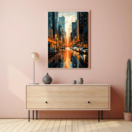 Urban Reflections Poster