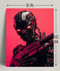 Cybernetic Guardian Poster PosterGoat