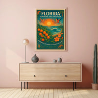Florida Sunshine and Splendor Poster PosterGoat