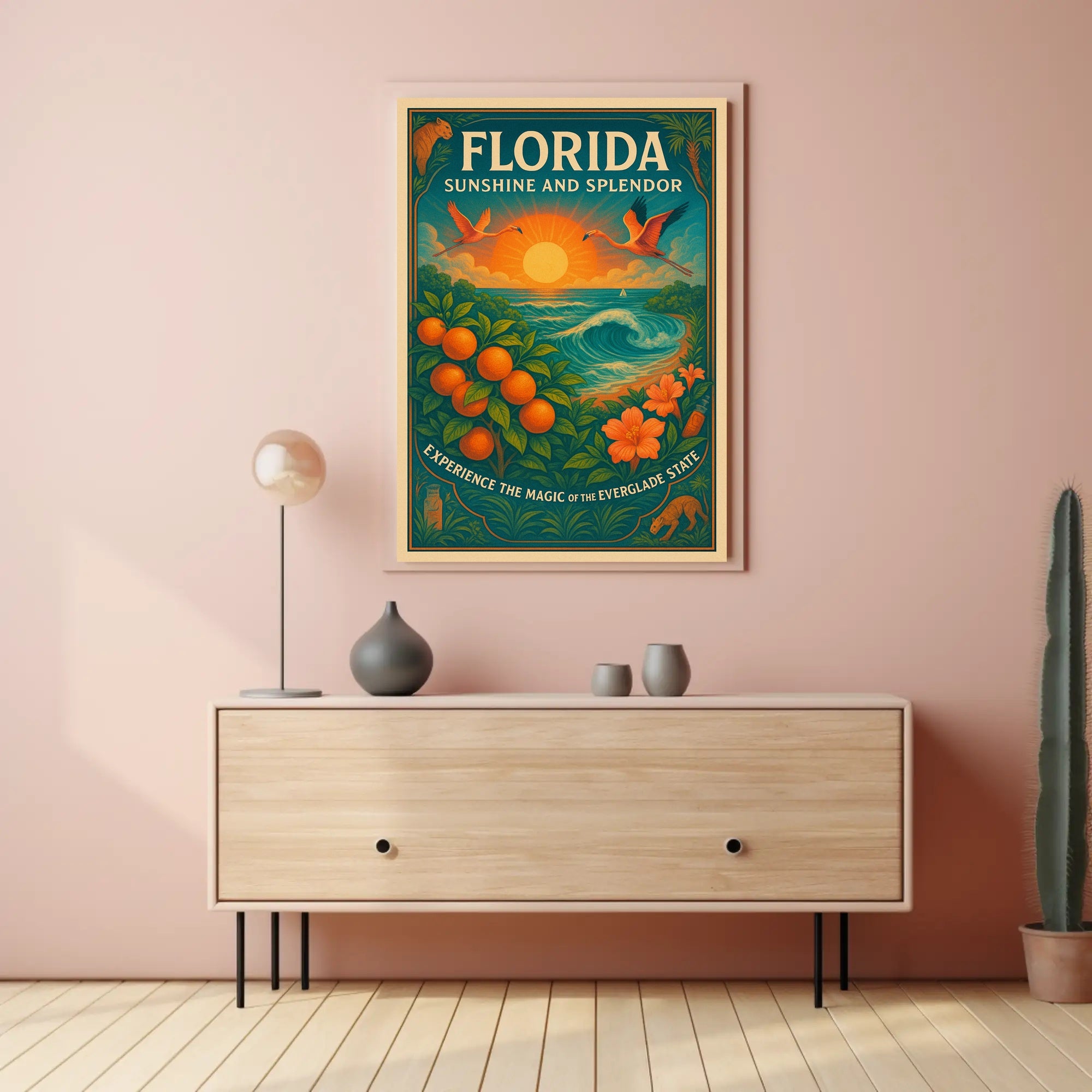 Florida Sunshine and Splendor Poster PosterGoat