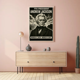 Andrew Jackson 7Th President Poster