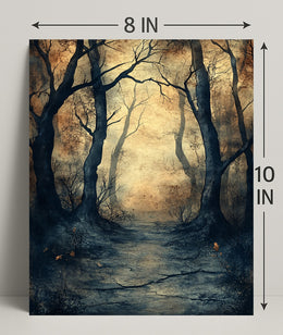 Enchanted Forest Pathway Poster