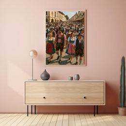 Bavarian Festival Parade Poster