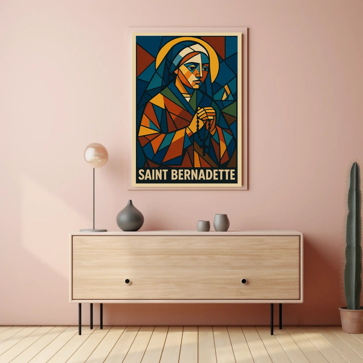 Saint Bernadette Poster