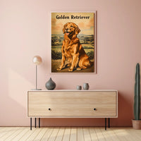 Golden Retriever Poster
