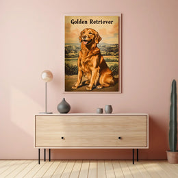 Golden Retriever Poster