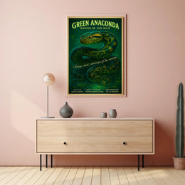 Master Of The Wild Green Anaconda Poster