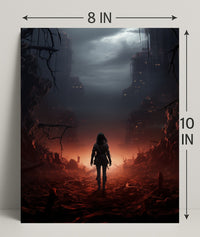 Journey Through The Ruins Poster