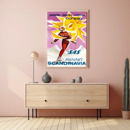 Snowful, Sunful, Funful Norway Poster PosterGoat