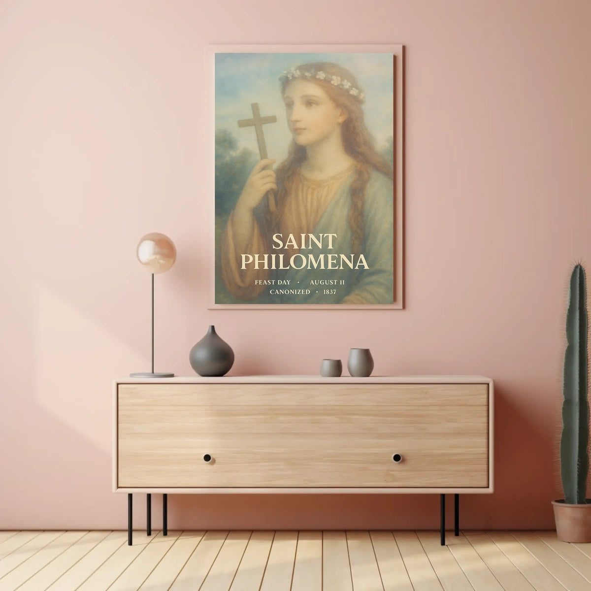 Saint Philomena Poster