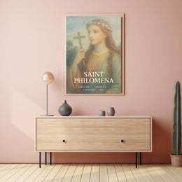 Saint Philomena Poster
