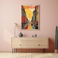 Germany Urban Street Art Poster