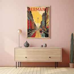 Germany Urban Street Art Poster