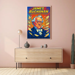 James Buchanan 15th President Poster