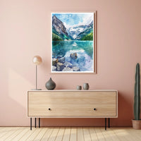 Albertas Majestic Landscape Poster
