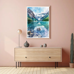 Albertas Majestic Landscape Poster
