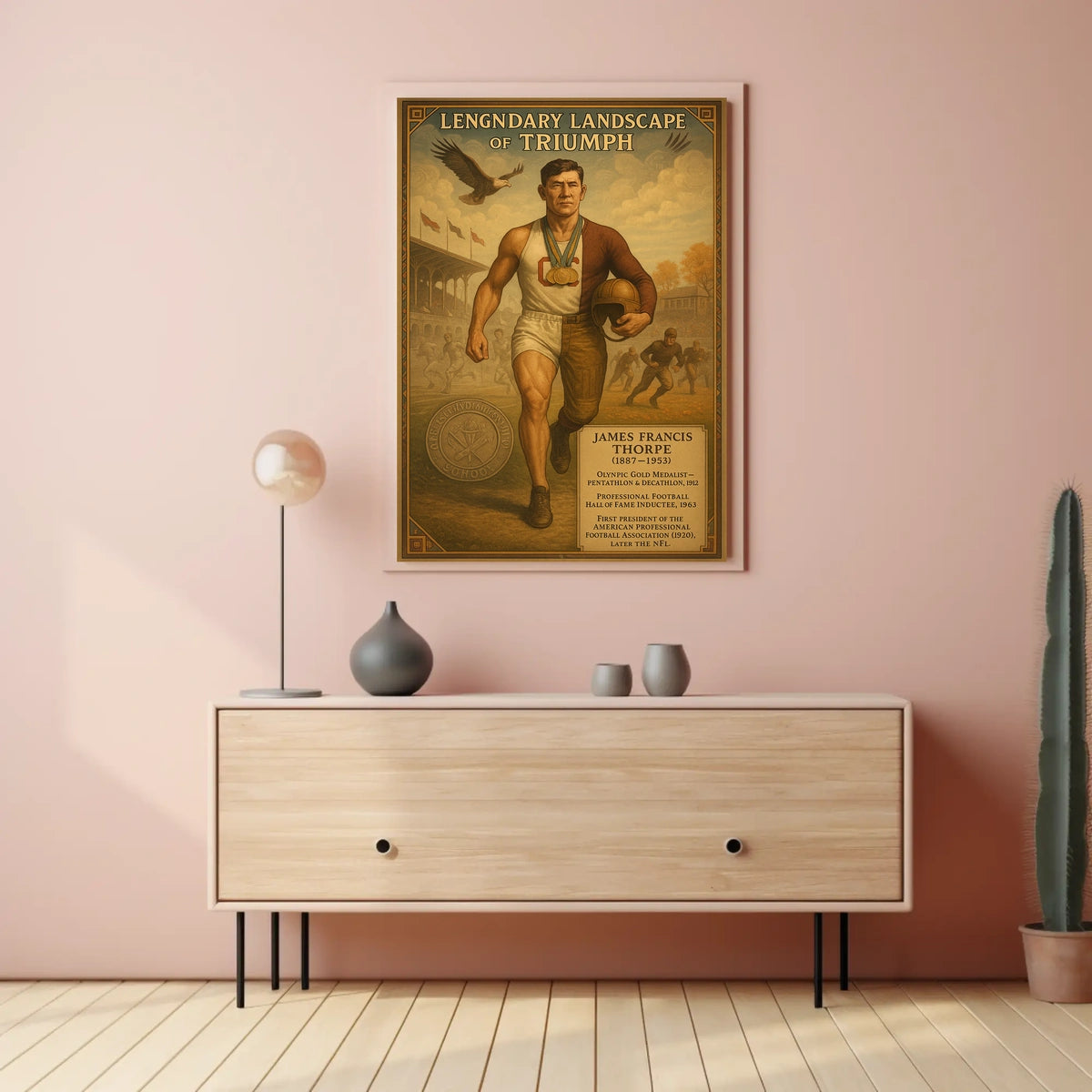 Legendary Landscape of Triumph Poster