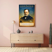 Louis Pasteur Pioneer of Modern Microbiology Poster PosterGoat