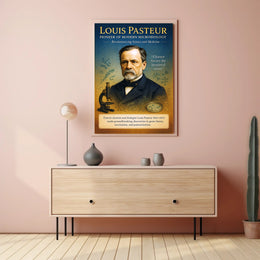 Louis Pasteur Pioneer of Modern Microbiology Poster PosterGoat