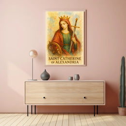 Saint Catherine of Alexandria Poster