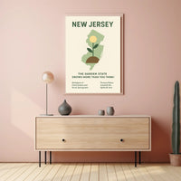 New Jersey The Garden State Poster