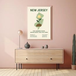 New Jersey The Garden State Poster