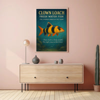 Clown Loach The Striped Joker Of The Poster