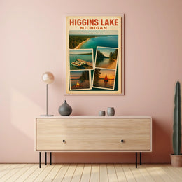 Higgins Lake Michigan Poster