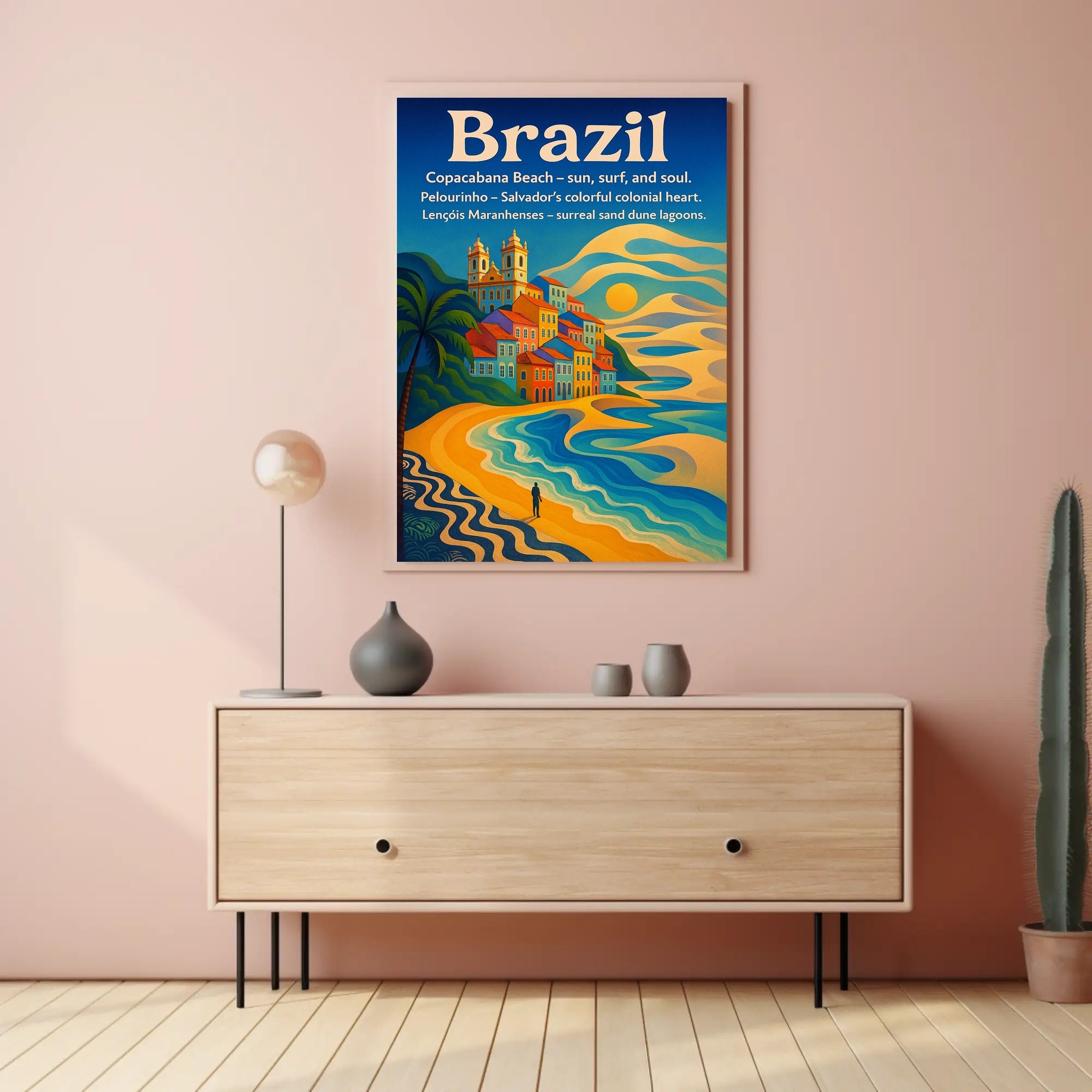 Discover Brazil Poster