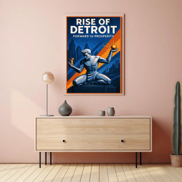 Rise of Detroit Poster PosterGoat