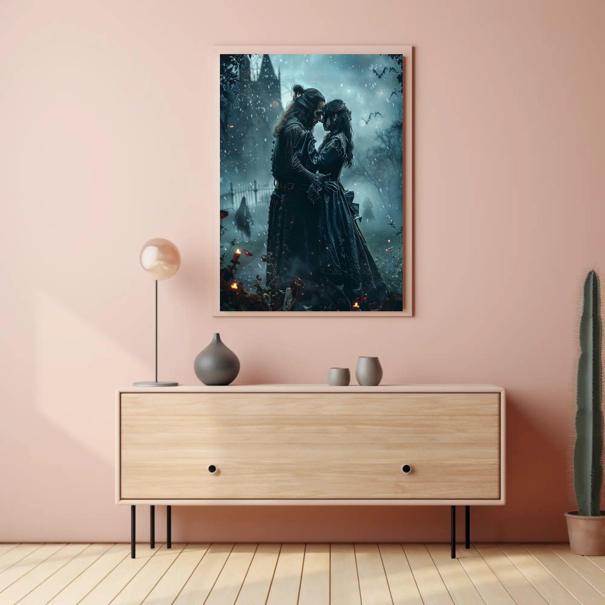 Gothic Romance in the Mist Poster PosterGoat