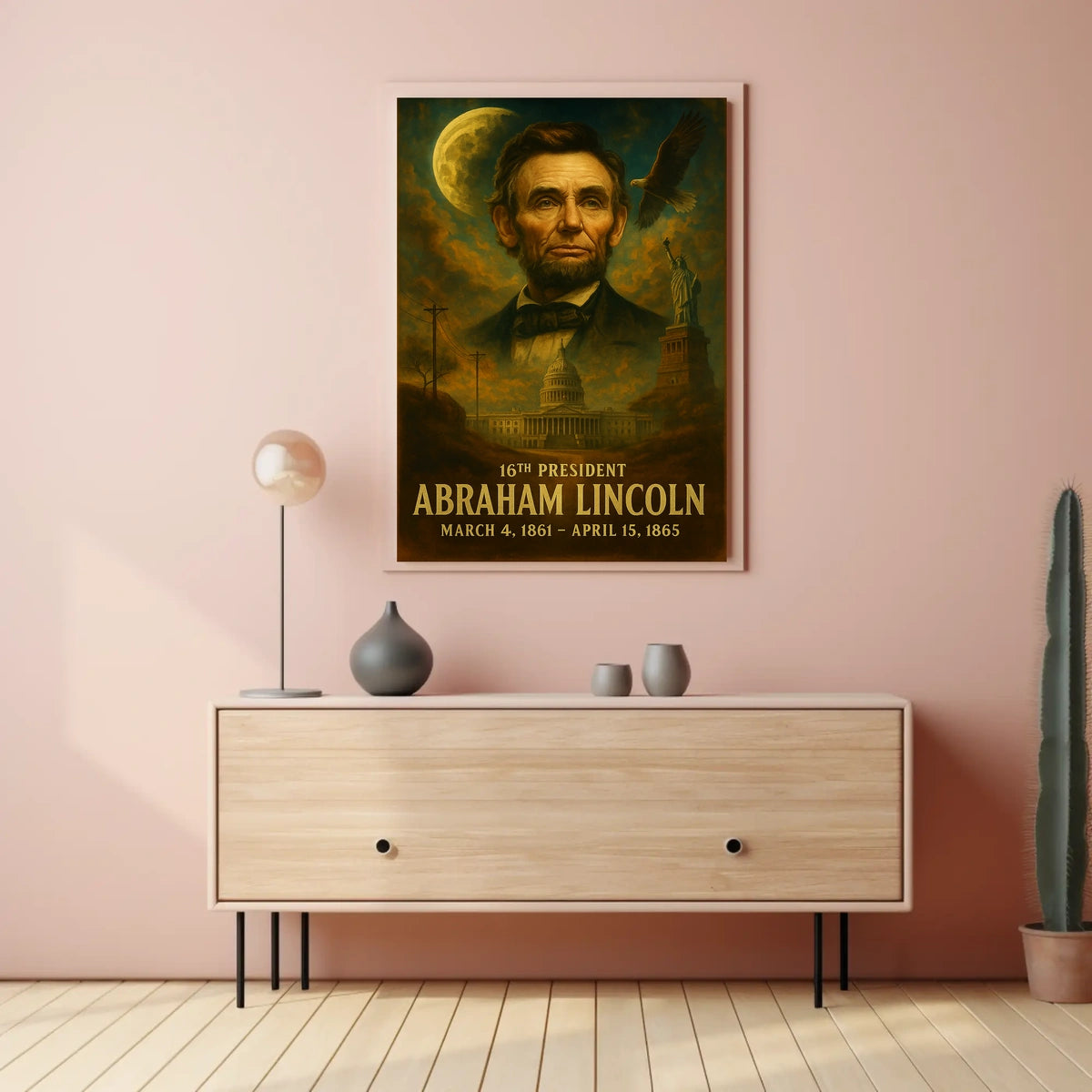 Abraham Lincoln 16Th President Poster