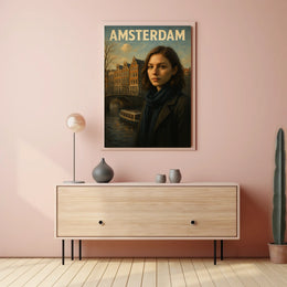 Amsterdam Elegance Poster
