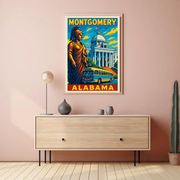 Montgomery, Alabama Poster
