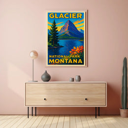Glacier National Park Montana Poster