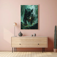 The Enigmatic Wolf Poster PosterGoat