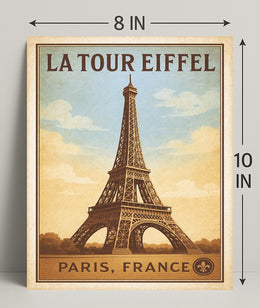 La Tour Eiffel Poster PosterGoat