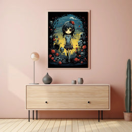 Gothic Garden Stroll Poster
