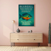 Meet the Colorful Bluegill Poster