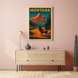 Montana Wilderness Poster