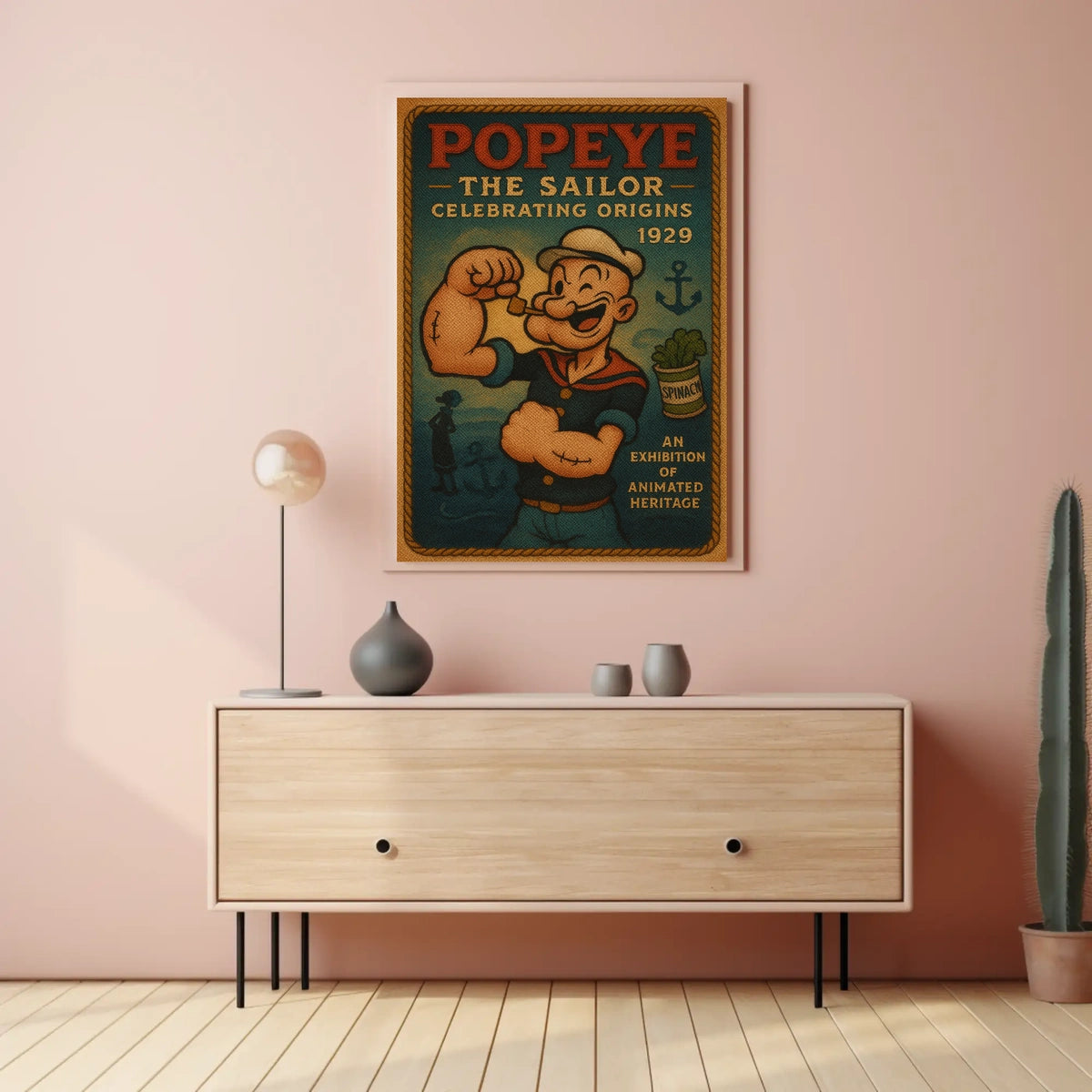 Popeye 1929 Art Poster POP-121