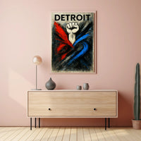 Detroit - Power and Unity Poster PosterGoat