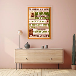 The Master Mentalist Neumann Vintage Entertainment Poster