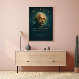 Theoretical Physicist Vintage Poster: Inspire Intellectual Pursuit