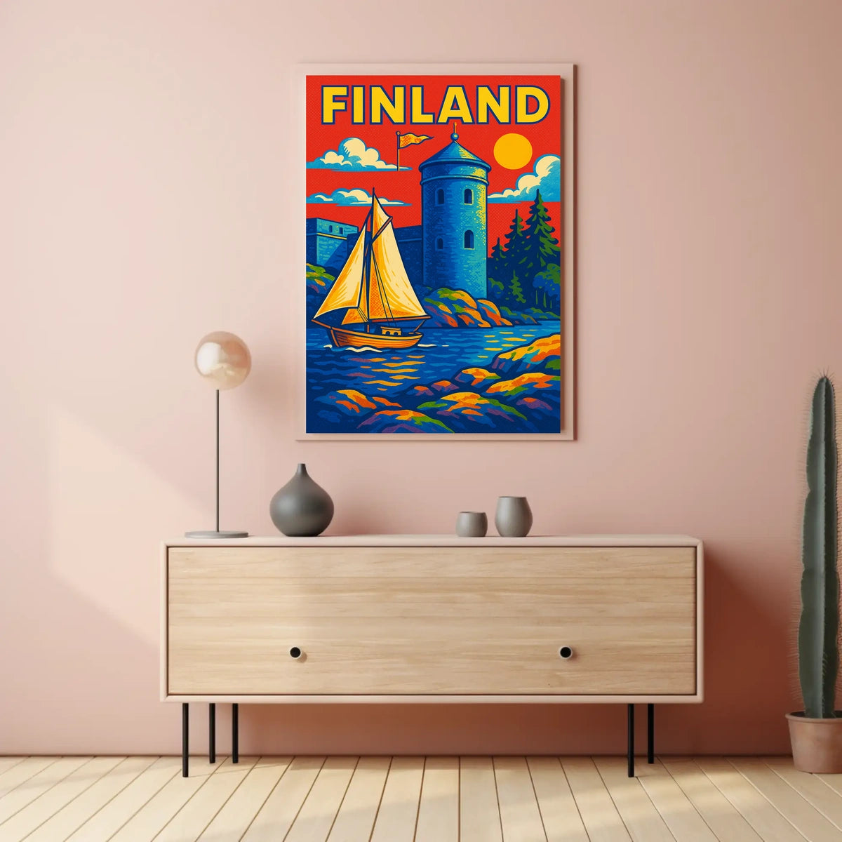 Finland Scenic Poster