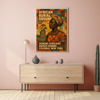 African Burial Ground Memorial Poster