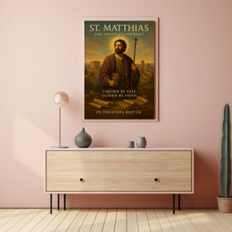 St. Matthias The Apostles Journey Poster