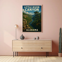 Little River Canyon, Alabama Poster