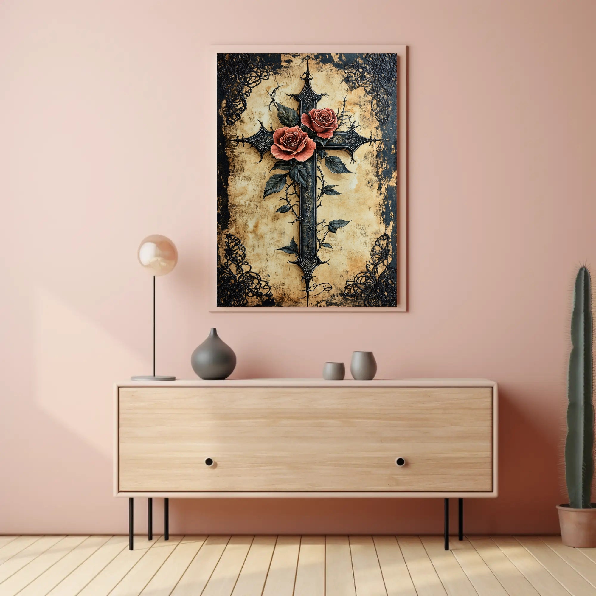 Gothic Elegance Poster