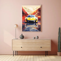 Vibrant Velocity Poster PosterGoat